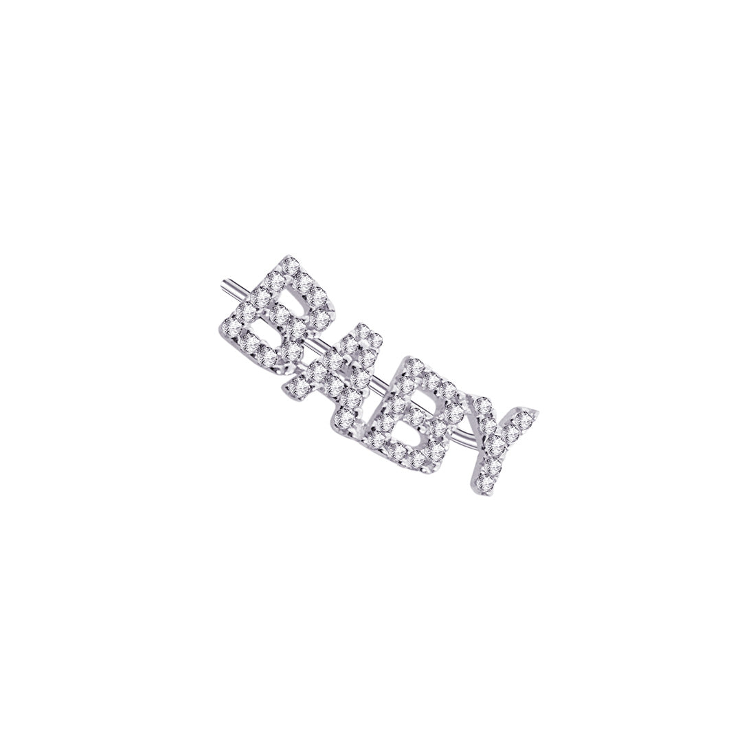 climber words earrings.