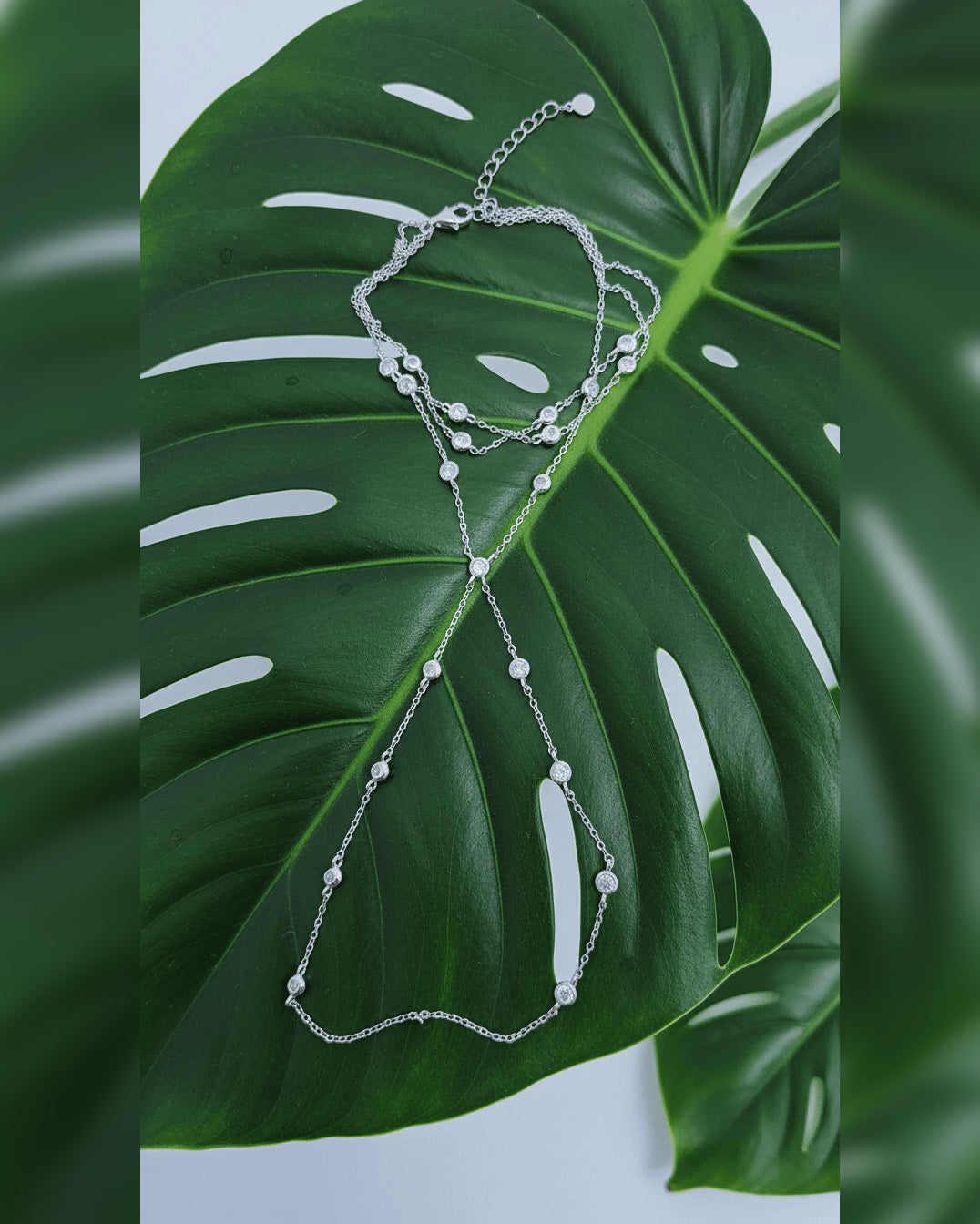 multistrand CZ in bezel setting hand piece.