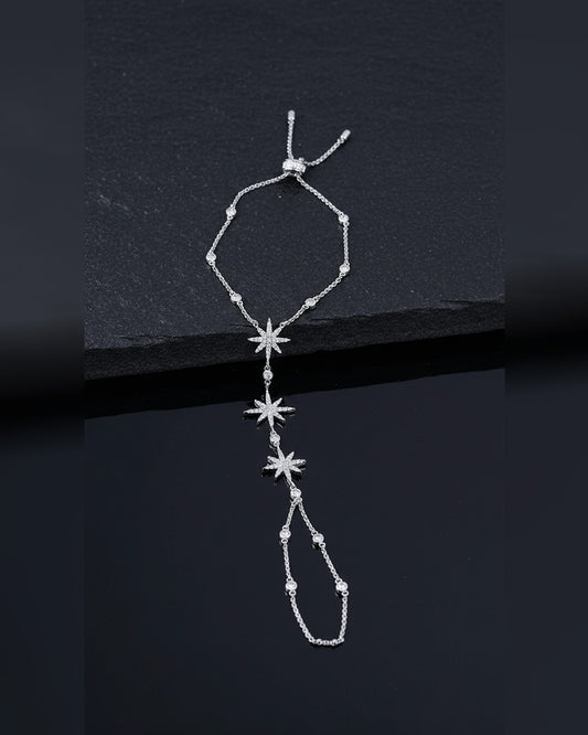 Stars and round stones in bezel setting handpiece.