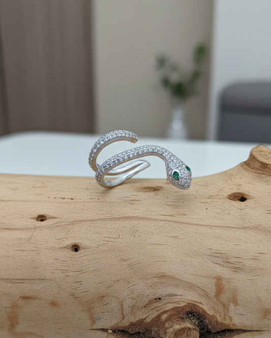 snake earring and ear-cuff.