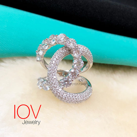 luxury diamond style ring.