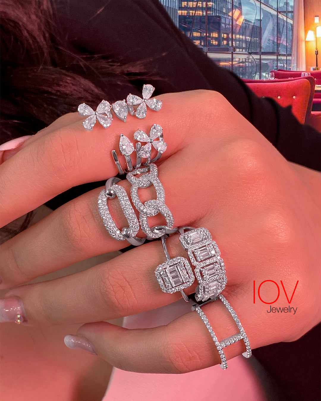 rectangular baguette setting ring