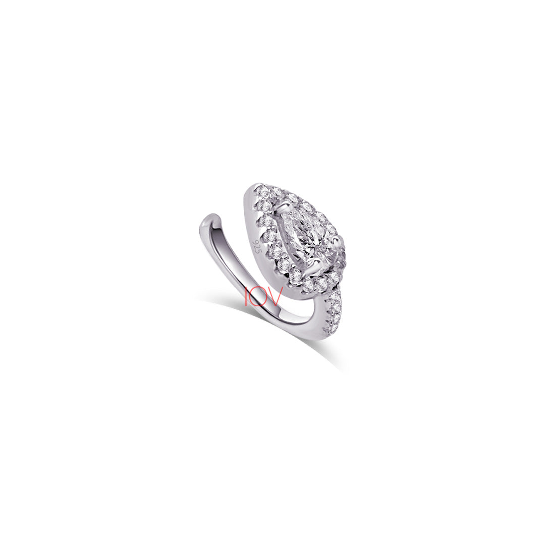 pear shape earcuff