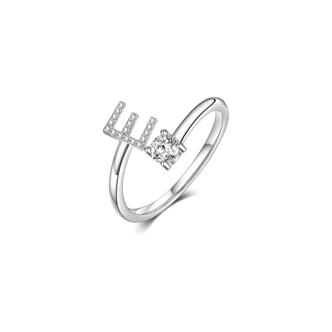 initial adjustable size open rings.