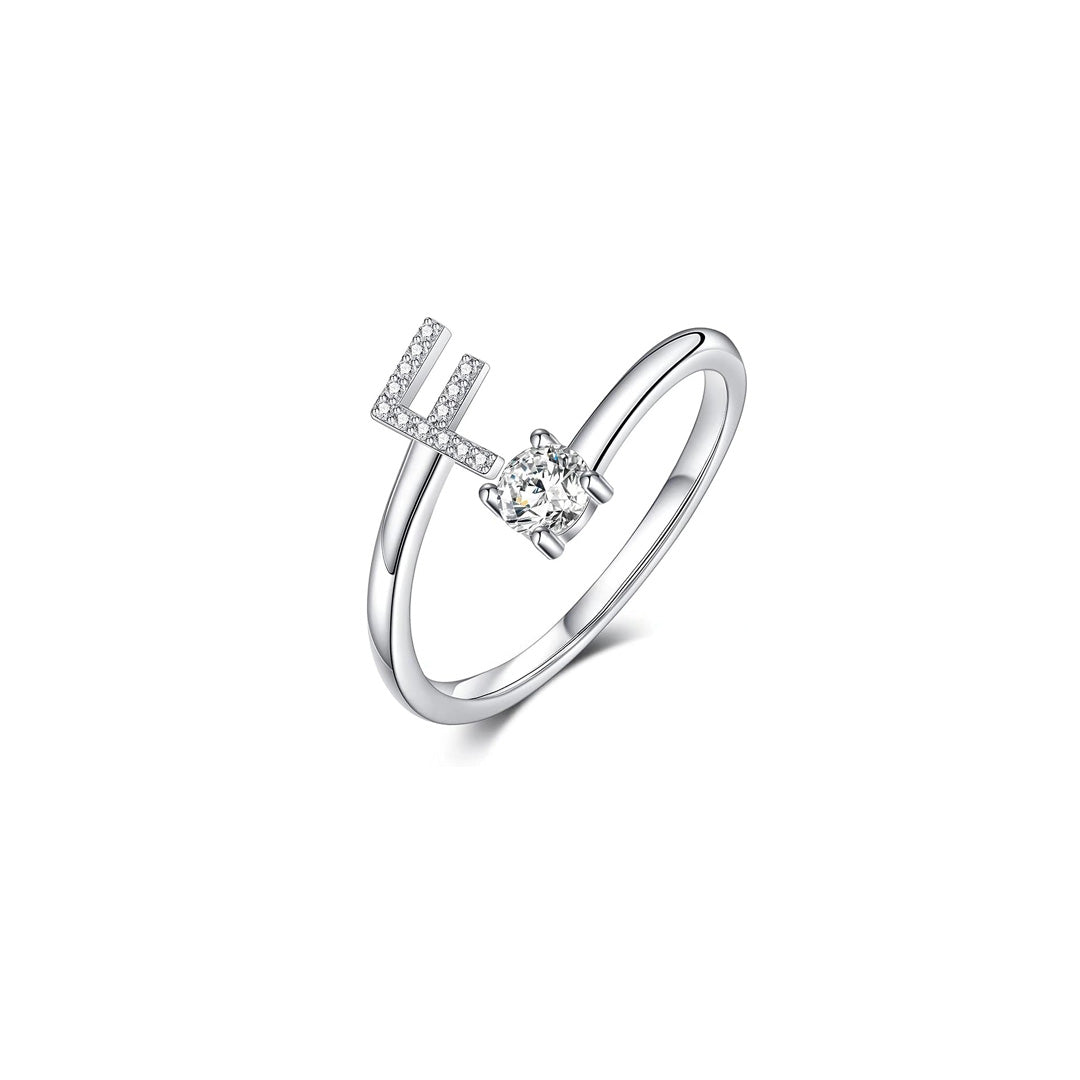 initial adjustable size open rings.
