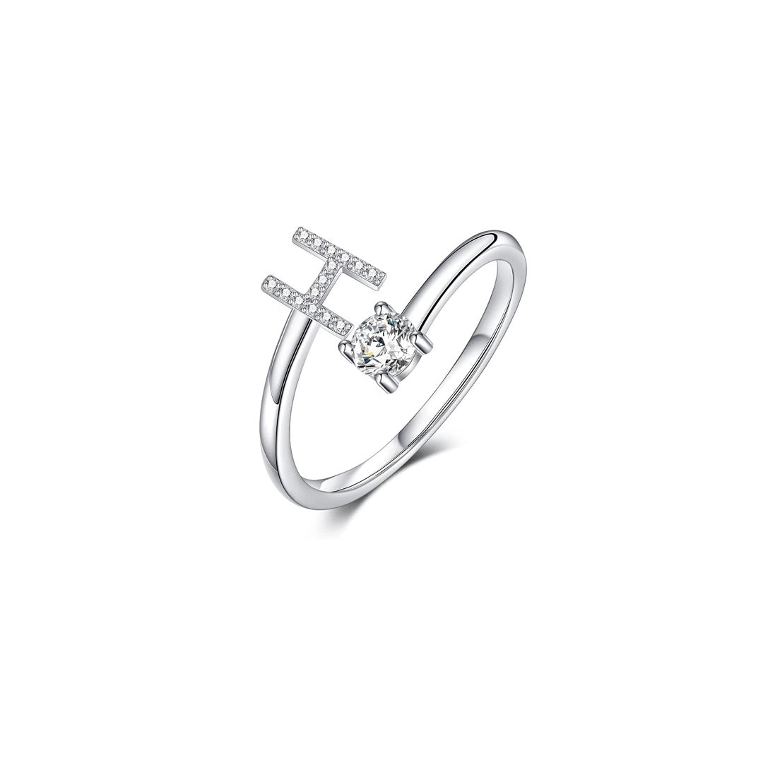 initial adjustable size open rings.