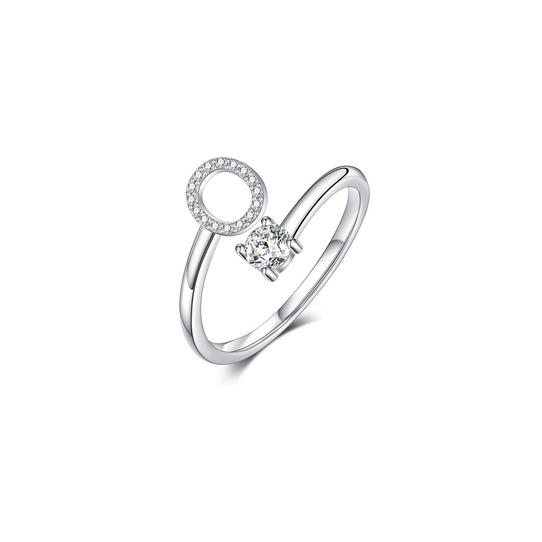 initial adjustable size open rings.