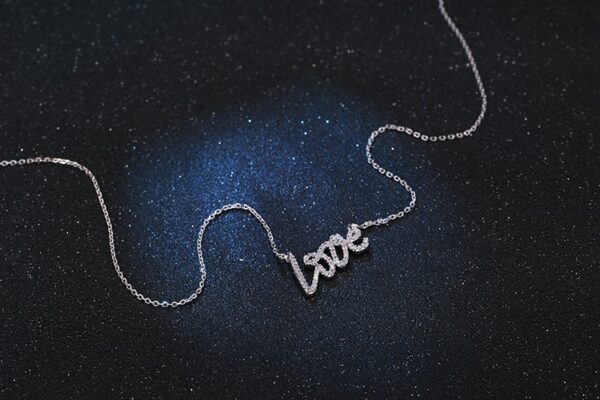 Love necklace.