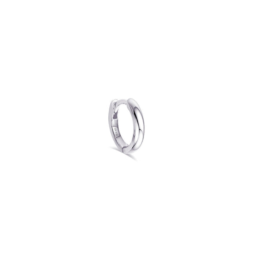 8mm plain hoop earring.