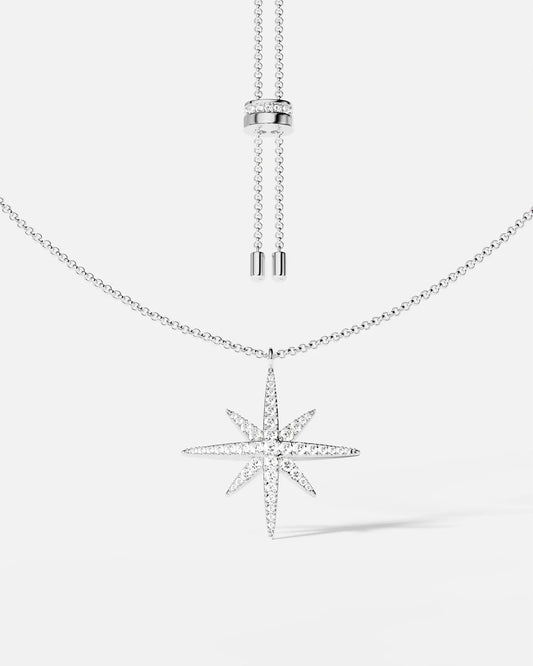 adjustable length stars necklaces.