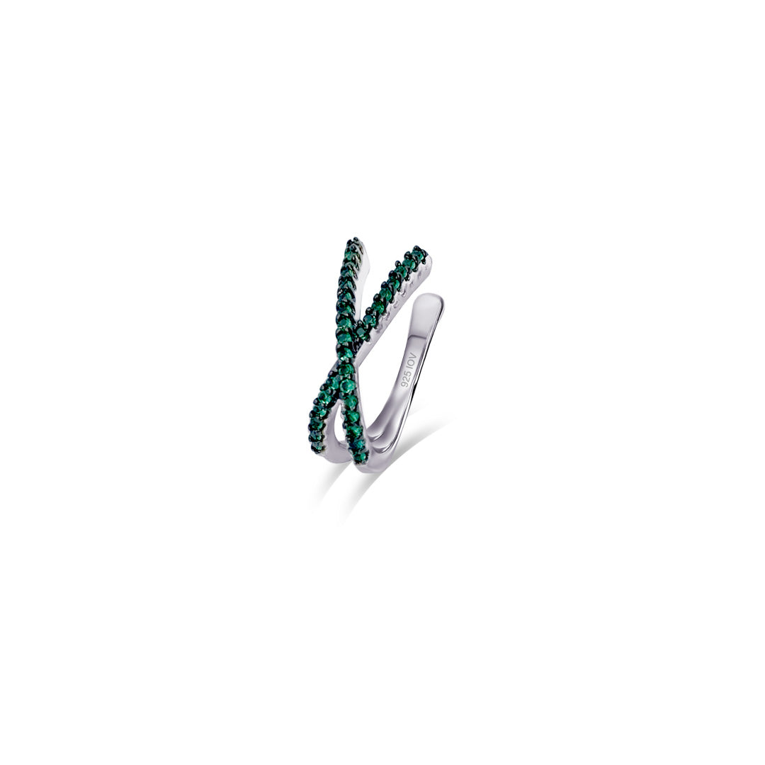 X shape earcuff
