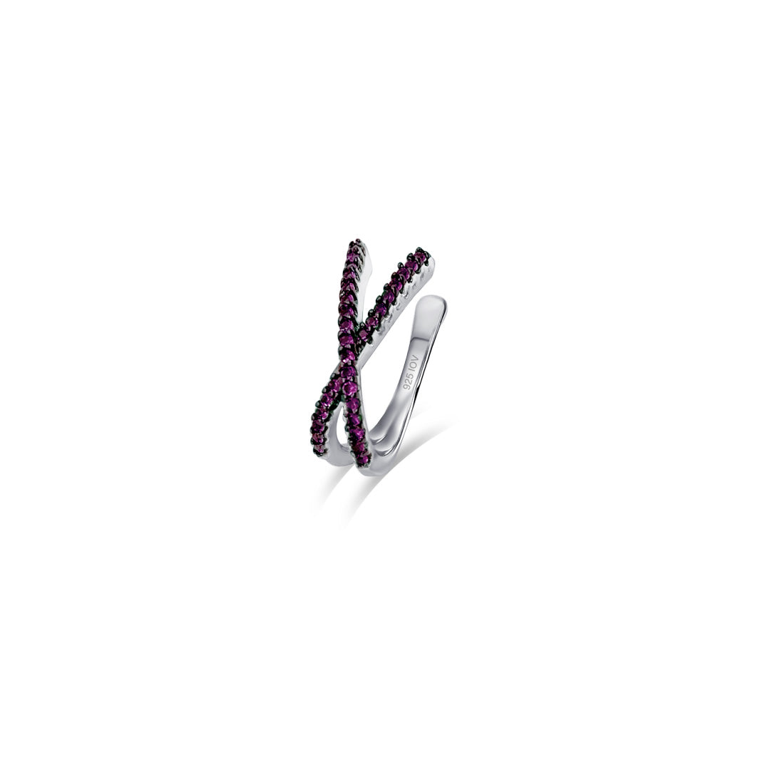 X shape earcuff