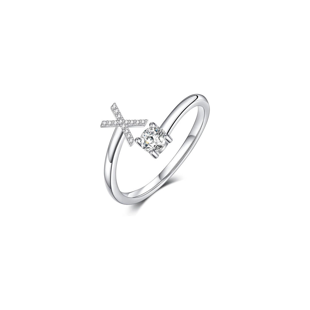 initial adjustable size open rings.