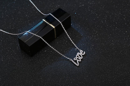 Love necklace.