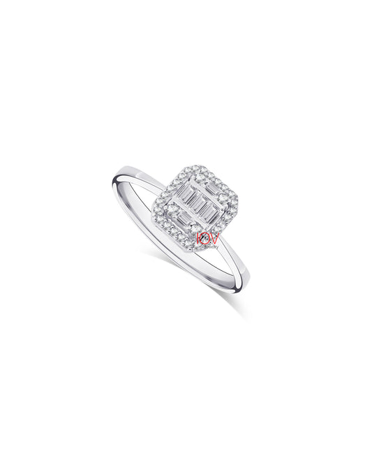 rectangular baguette setting ring