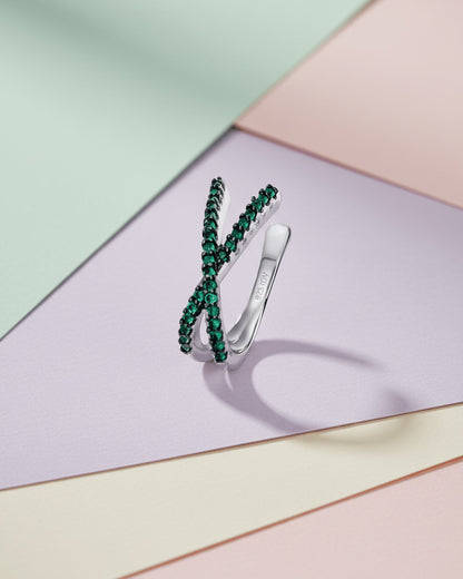 X shape earcuff
