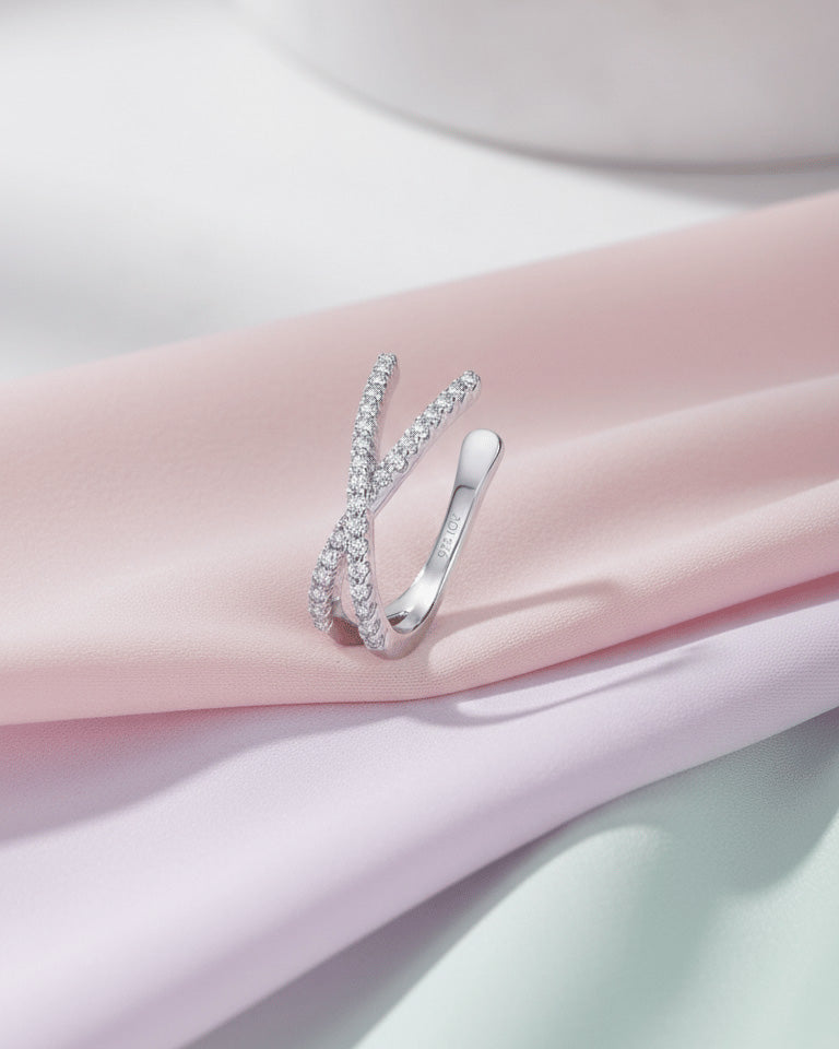 X shape earcuff