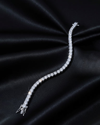 sterling silver tennis bracelets.