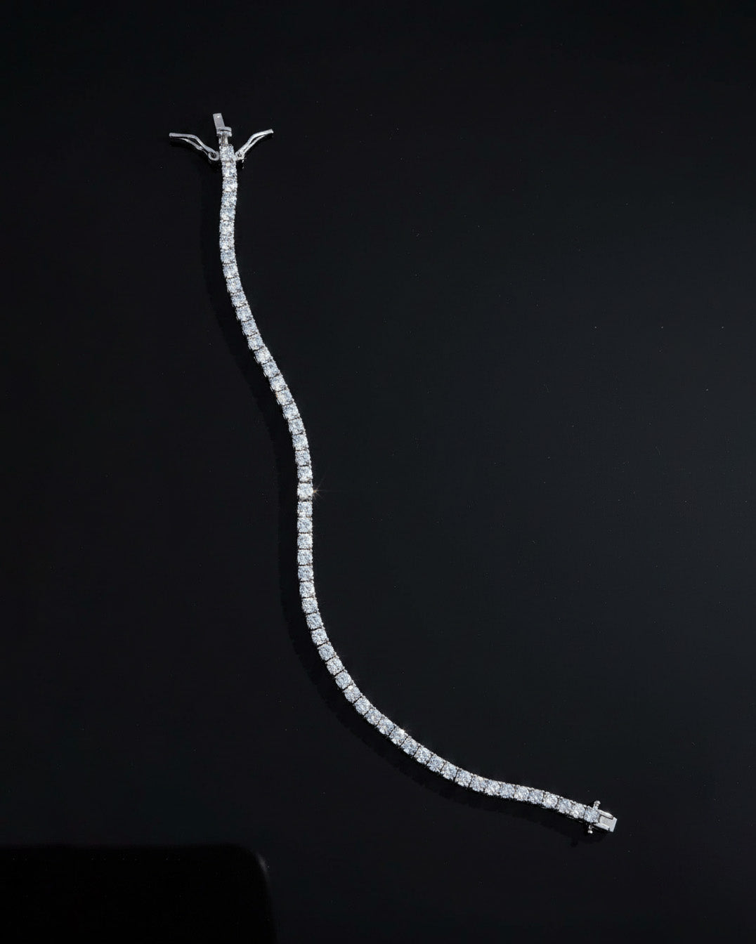 sterling silver tennis bracelets.