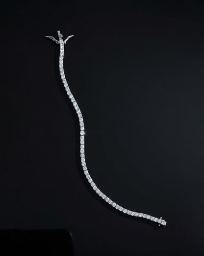 sterling silver tennis bracelets.