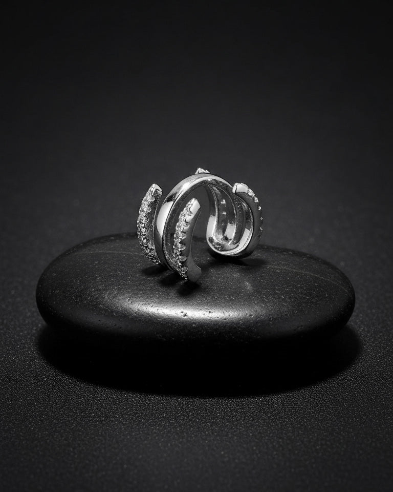 three lines earcuff.