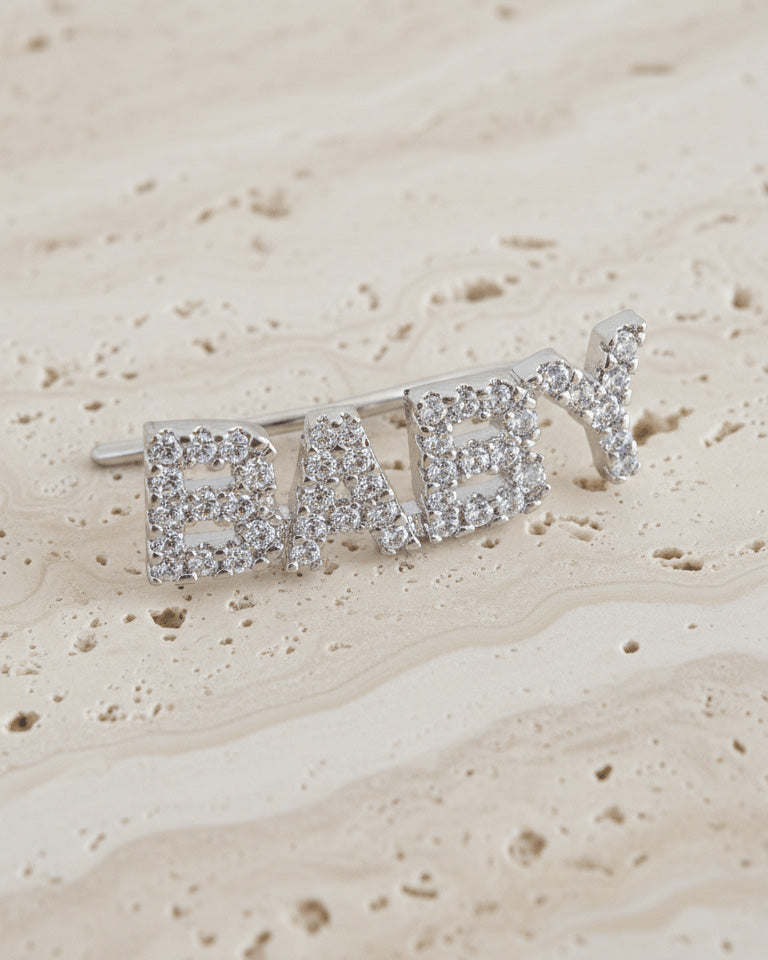 climber words earrings.