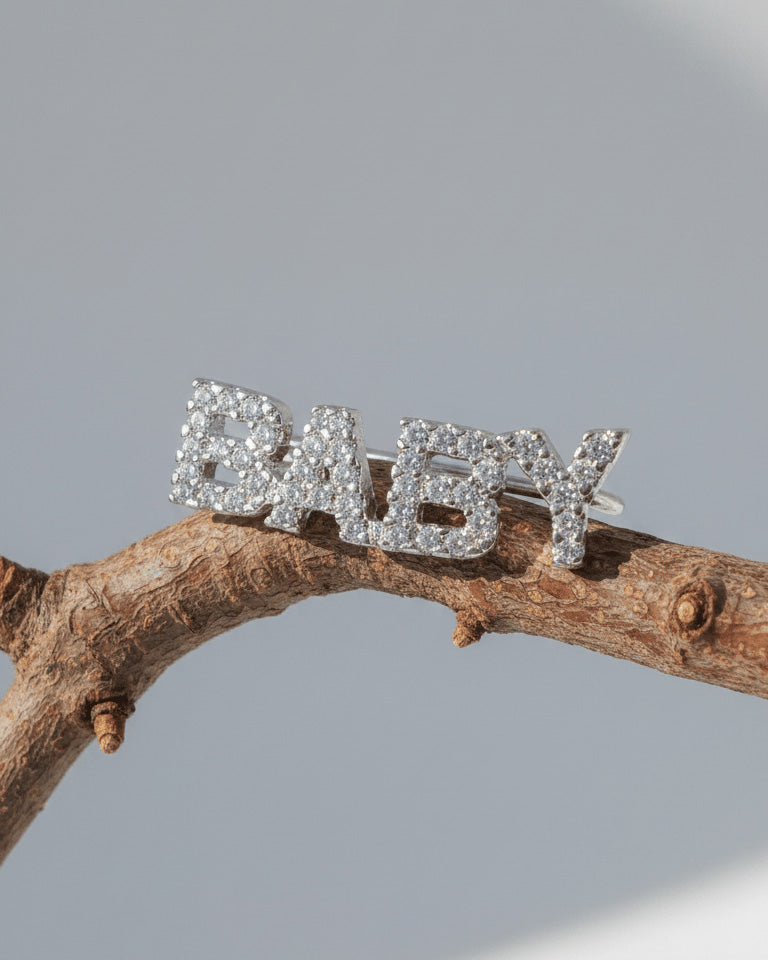 climber words earrings.