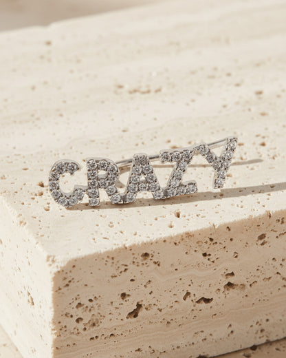 climber words earrings.