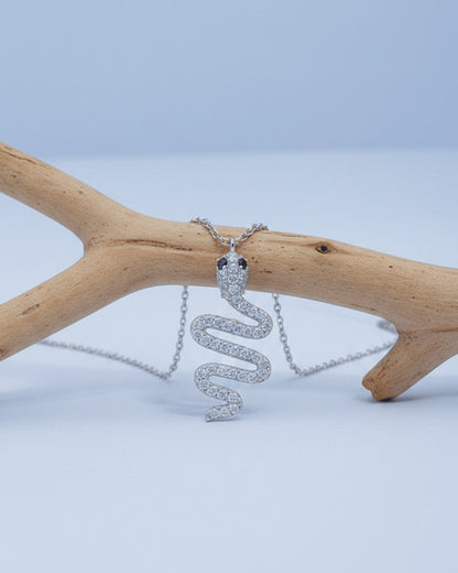 snake shape necklace.