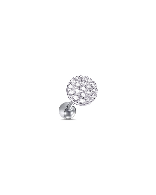 CZ disc shape fallback piercing.