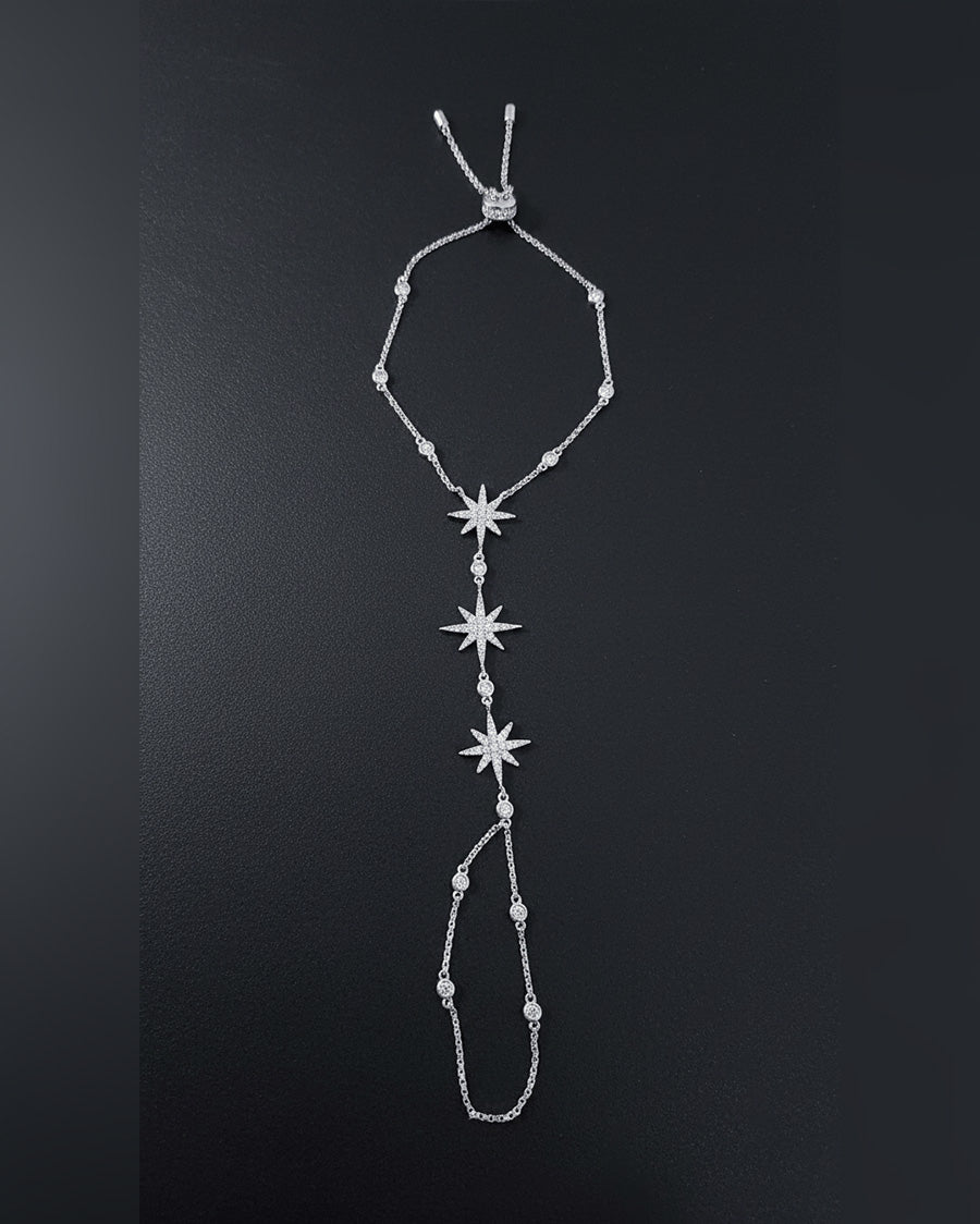 Stars and round stones in bezel setting handpiece.