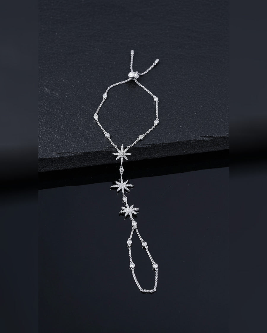 Stars and round stones in bezel setting handpiece.