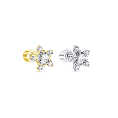star shape flatback piercing.