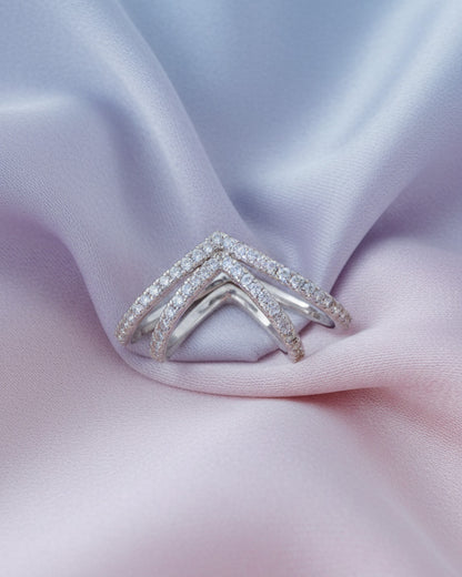 luxury double side earcuff