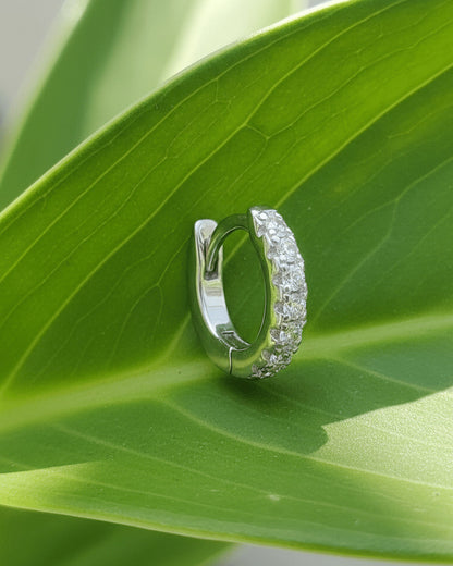 6mm huggie hoop earring.