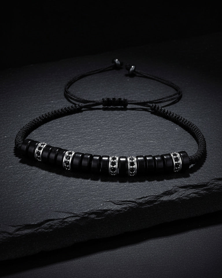 unisex beads adjustable bracelets.