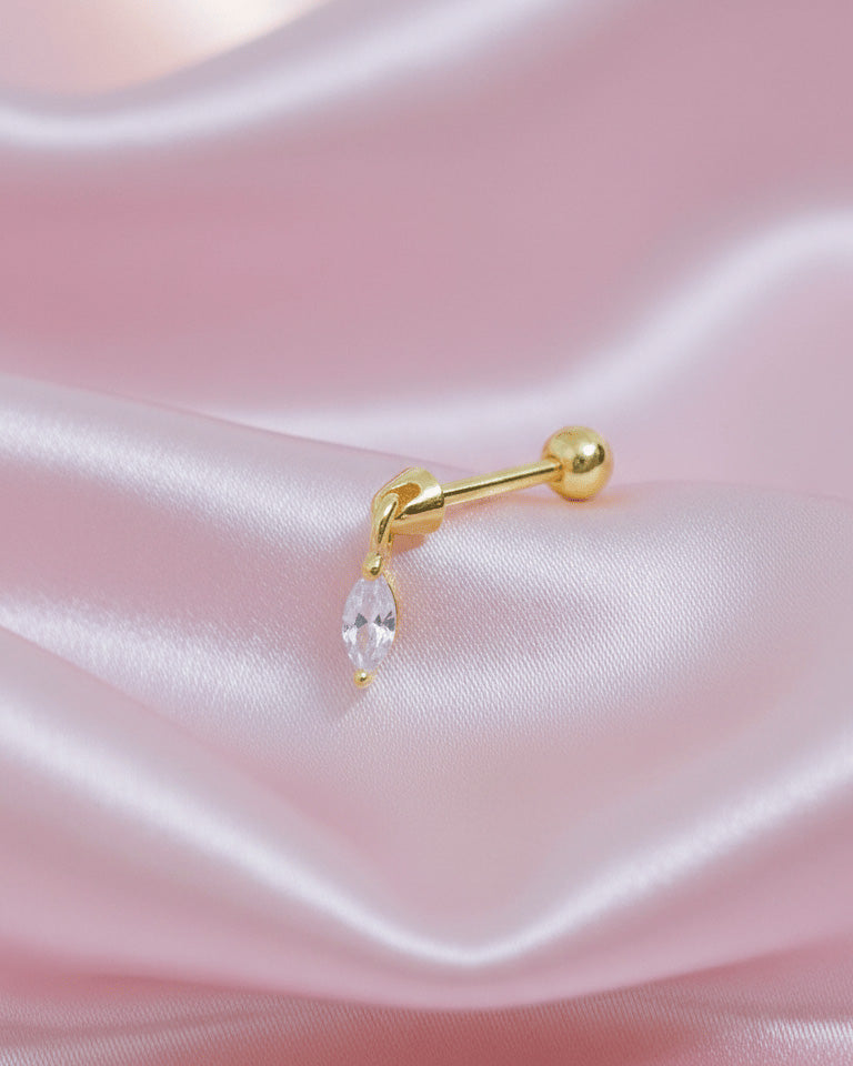 dangling marquise piercing.