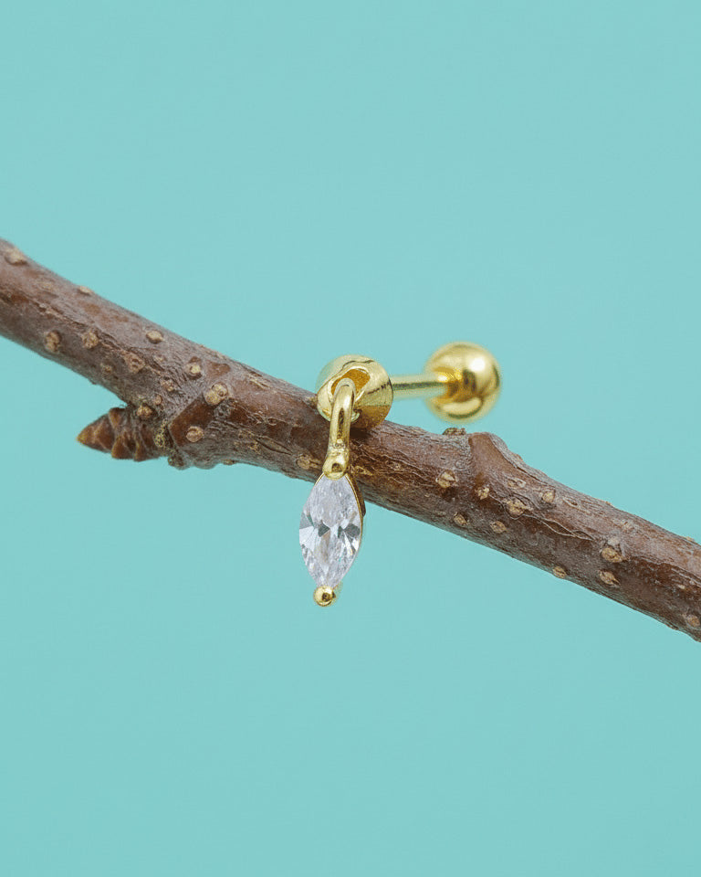 dangling marquise piercing.