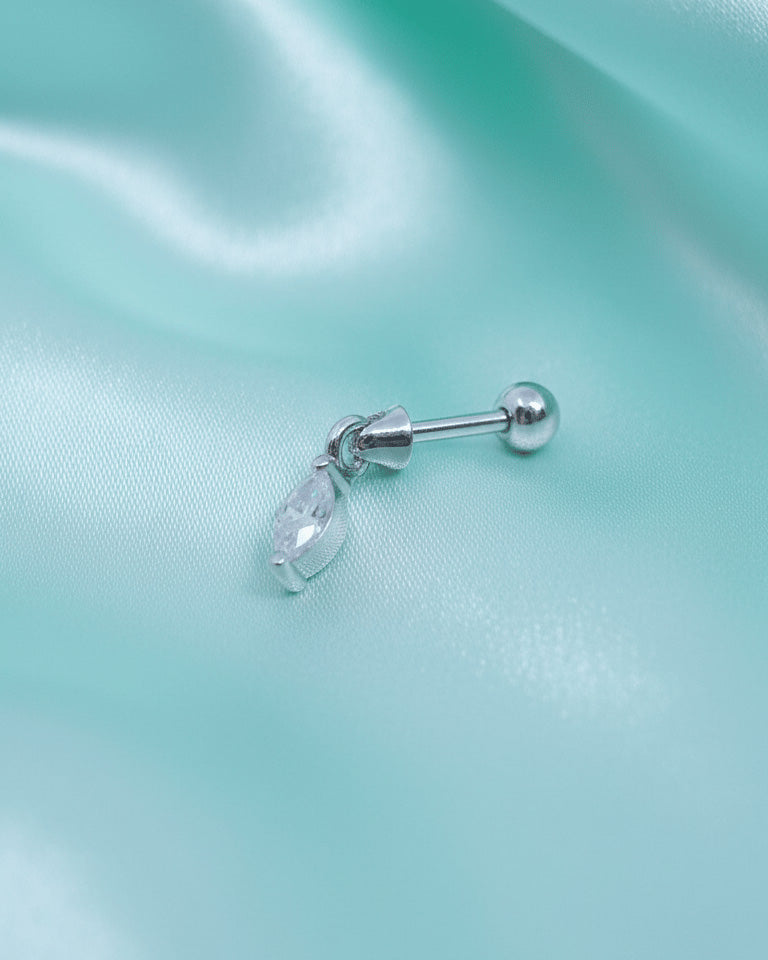 dangling marquise piercing.