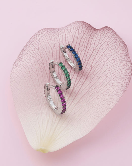 8mm full hoop in three colors.