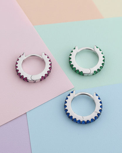 8mm full hoop in three colors.