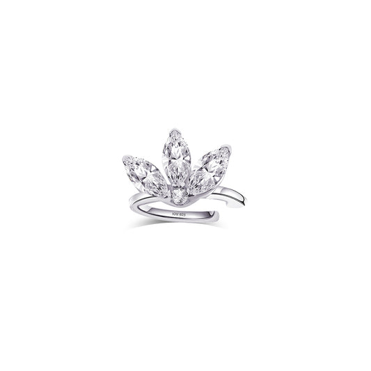 Three marquise stones earcuff.