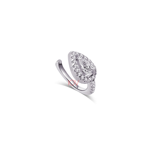 pear shape earcuff