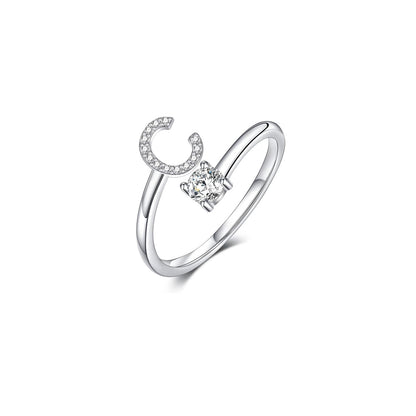 initial adjustable size open rings.