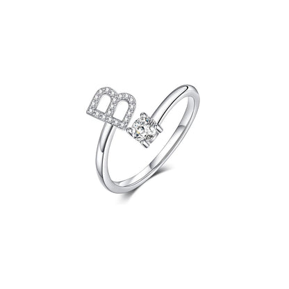 initial adjustable size open rings.