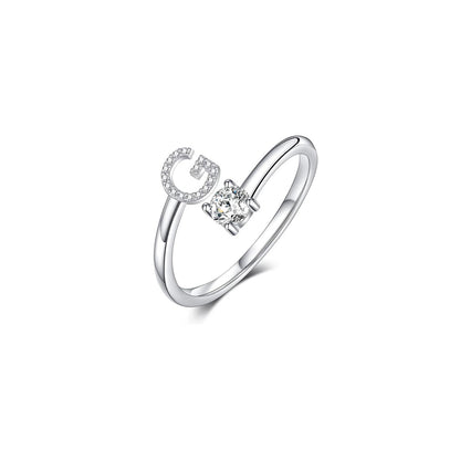initial adjustable size open rings.