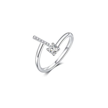 initial adjustable size open rings.