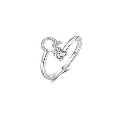 initial adjustable size open rings.