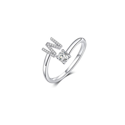 initial adjustable size open rings.