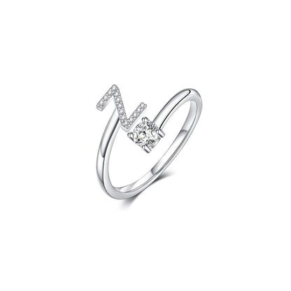 initial adjustable size open rings.